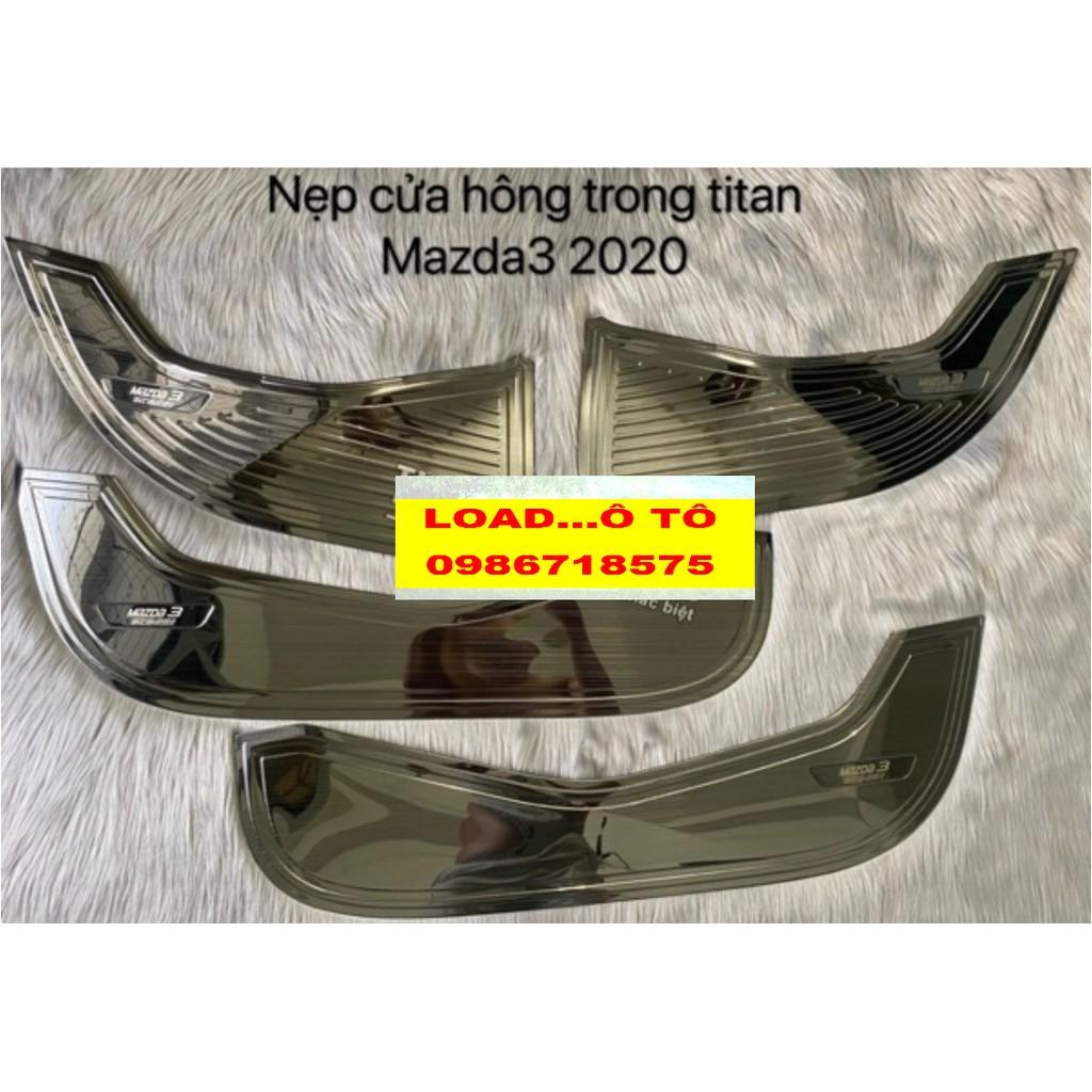 ỐP CHỐNG XƯỚC CÁNH CỬA MẪU LỚN MAZDA 3 2023-2020 TITAN CAO CẤP, ỐP TAPLI CỬA MAZDA 3 2020-2022