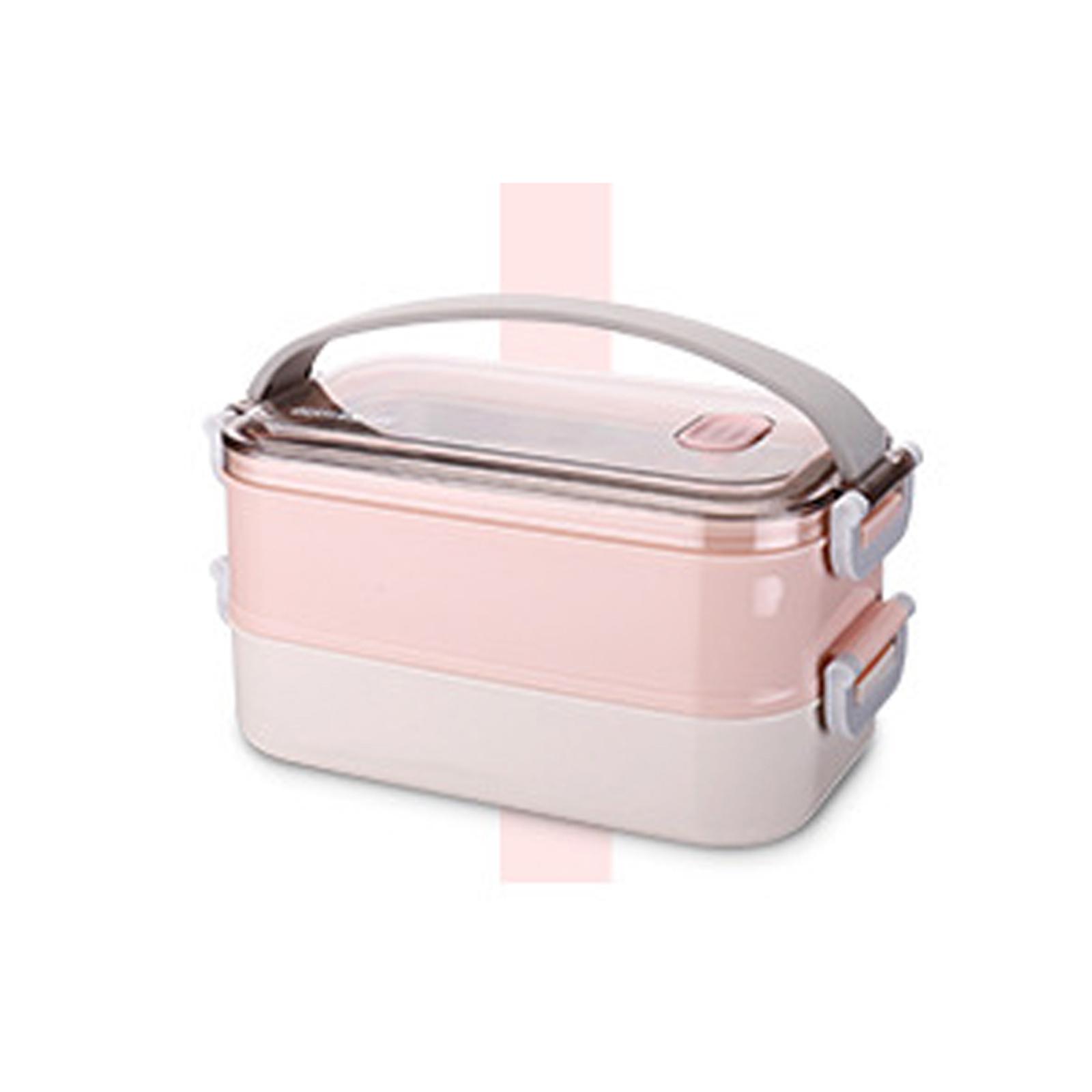 Hộp cơm Bento nhiều ngăn bằng thép không gỉ