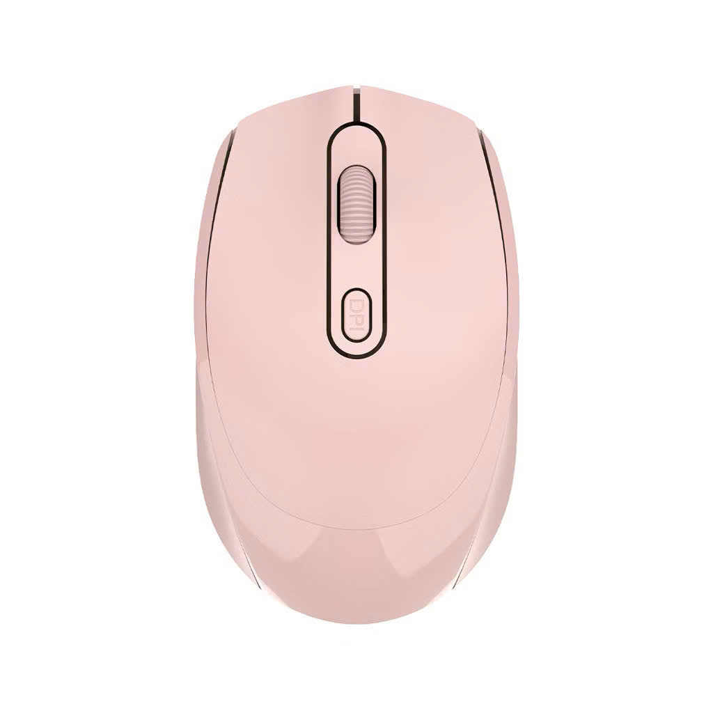 Chuột Không Dây Sạc Pin Click Siêu Tĩnh Âm 2 Chế Độ Bluetooth 5.2 & USB 2.4G, 3 Mức DPI KẾT NỐI ĐIỆN THOẠI IPAD LAPTOP - HÀNG CHÍNH HÃNG