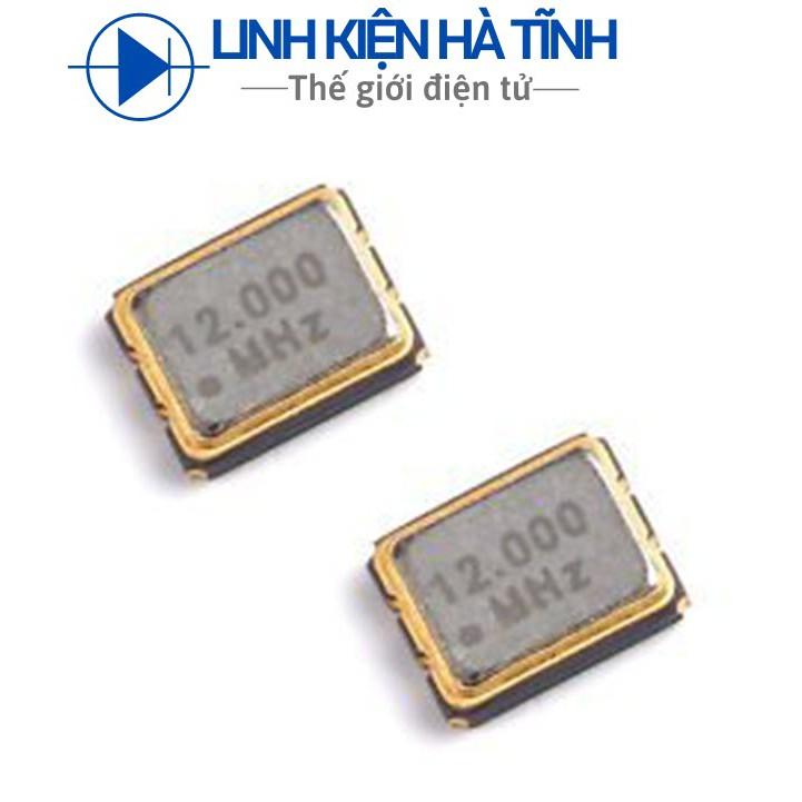 Thạch anh dán 3225 4 chân thạch anh SMD 4 chân 12MHZ 16MHZ 20MHZ 24MHZ 32x25mm