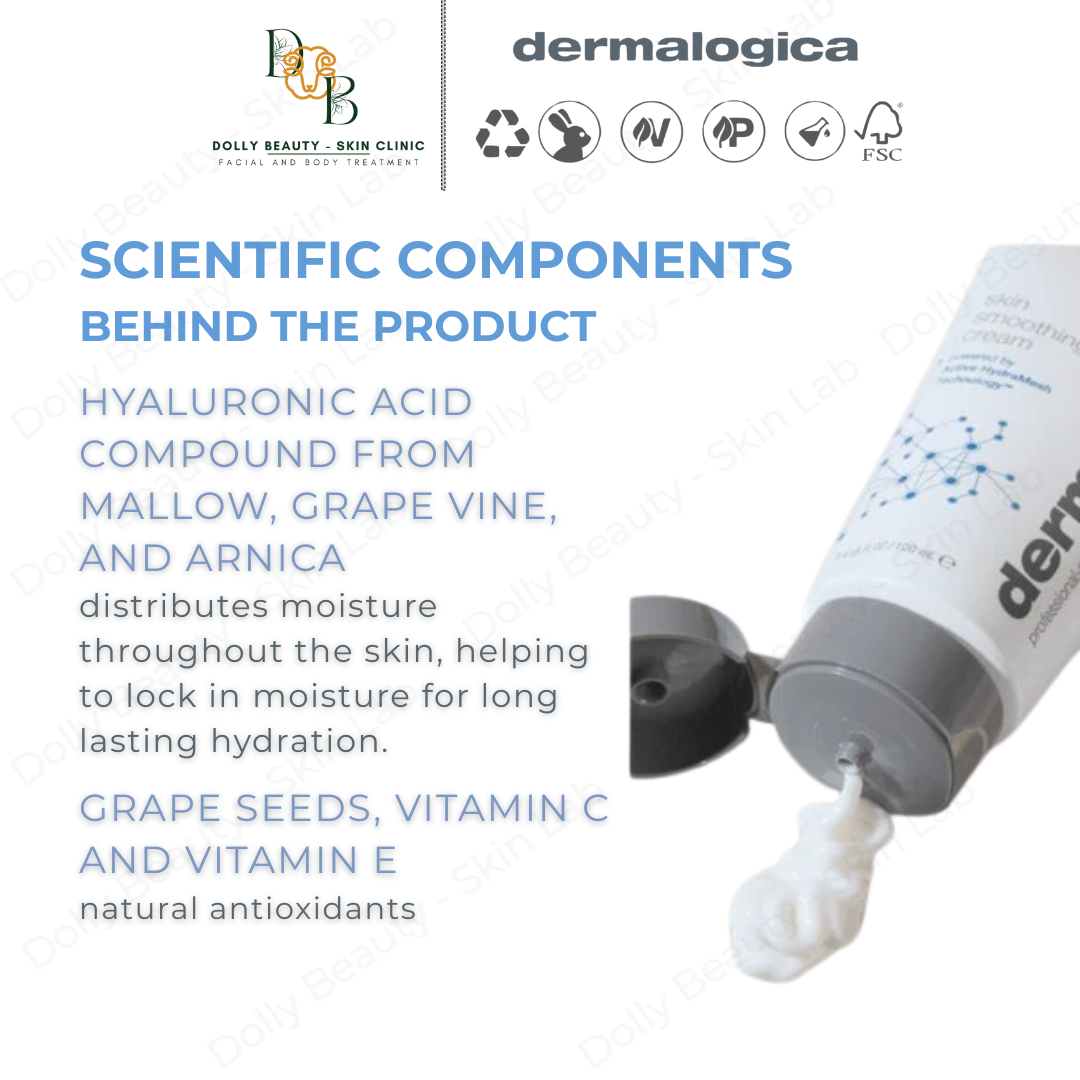 DERMALOGICA Kem dưỡng ẩm liên tục 48h SKIN SMOOTHING CREAM - Dolly Beauty