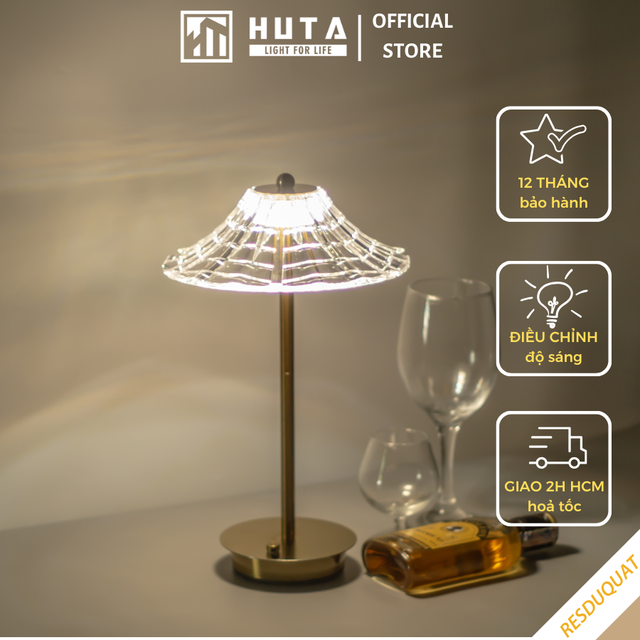 Đèn Led Quầy Bar Huta Light For Life RESDUQUAT Cảm Ứng Tích Điện, Điều Chỉnh Ánh Sáng Vàng