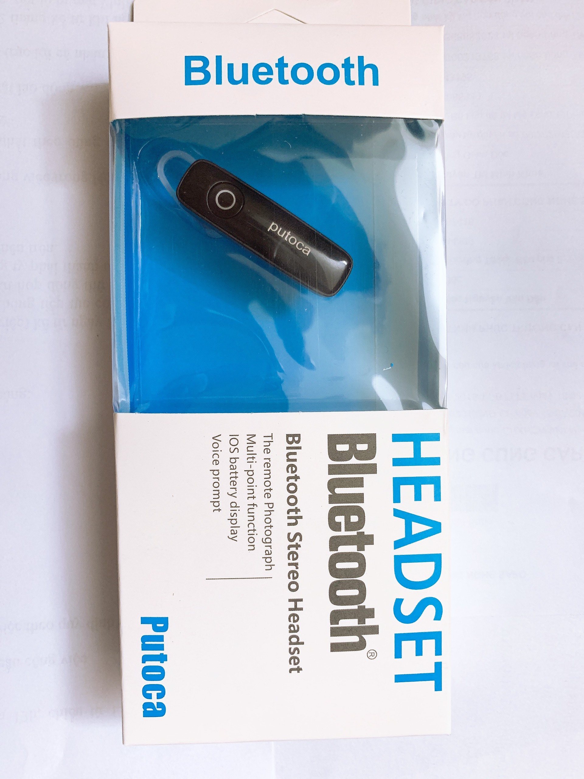 TAI NGHE BLUETOOTH PUTOCA T100 HÀNG CHÍNH HÃNG