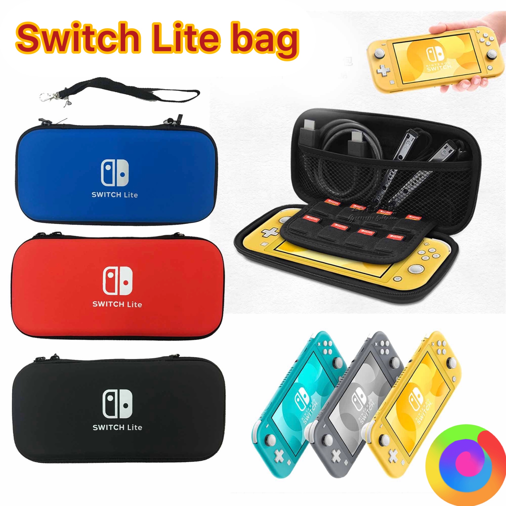 Túi đựng nintendo switch lite giao mầu ngẫu nhiên