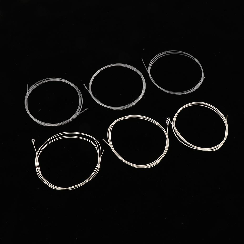 6 Pieces Guitar Replacement Strings Set for Acoustic Classical Guitar