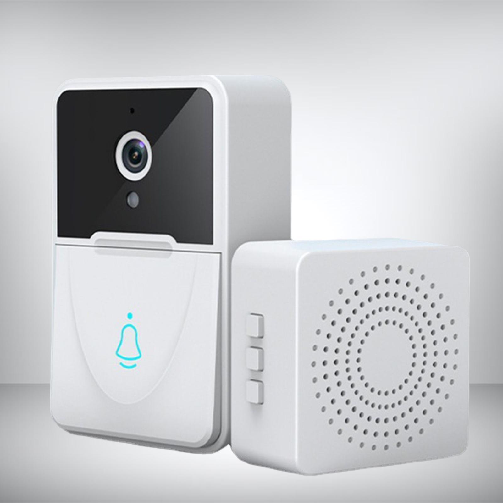 Smart Wireless Door Bell WiFi Intercom with Ding Dong Machine Home Hotels