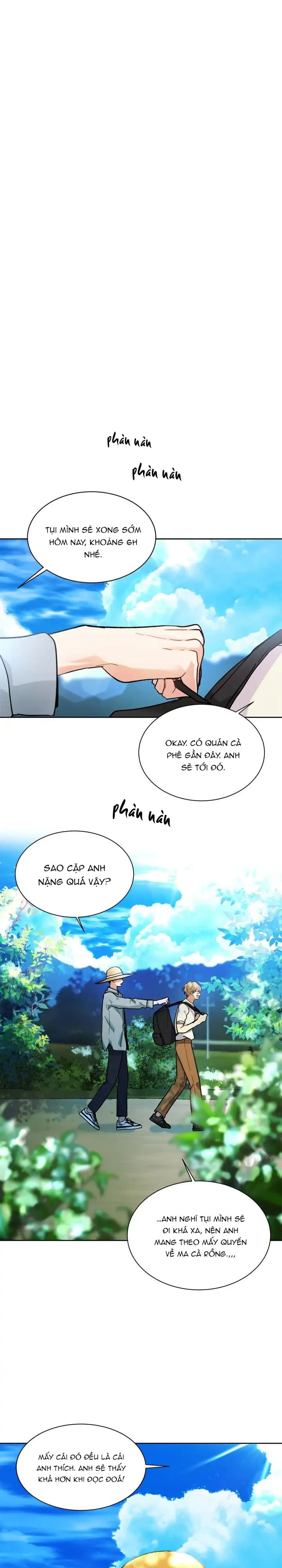 lỡ hàng xóm nhà bên là ma cà rồng thì sao?! chapter 14 17