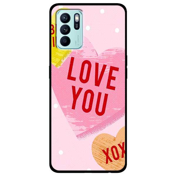 Ốp lưng dành cho Oppo Reno 6 - Reno 6 5G - Reno 6Z 5G - Tim Yêu Thương