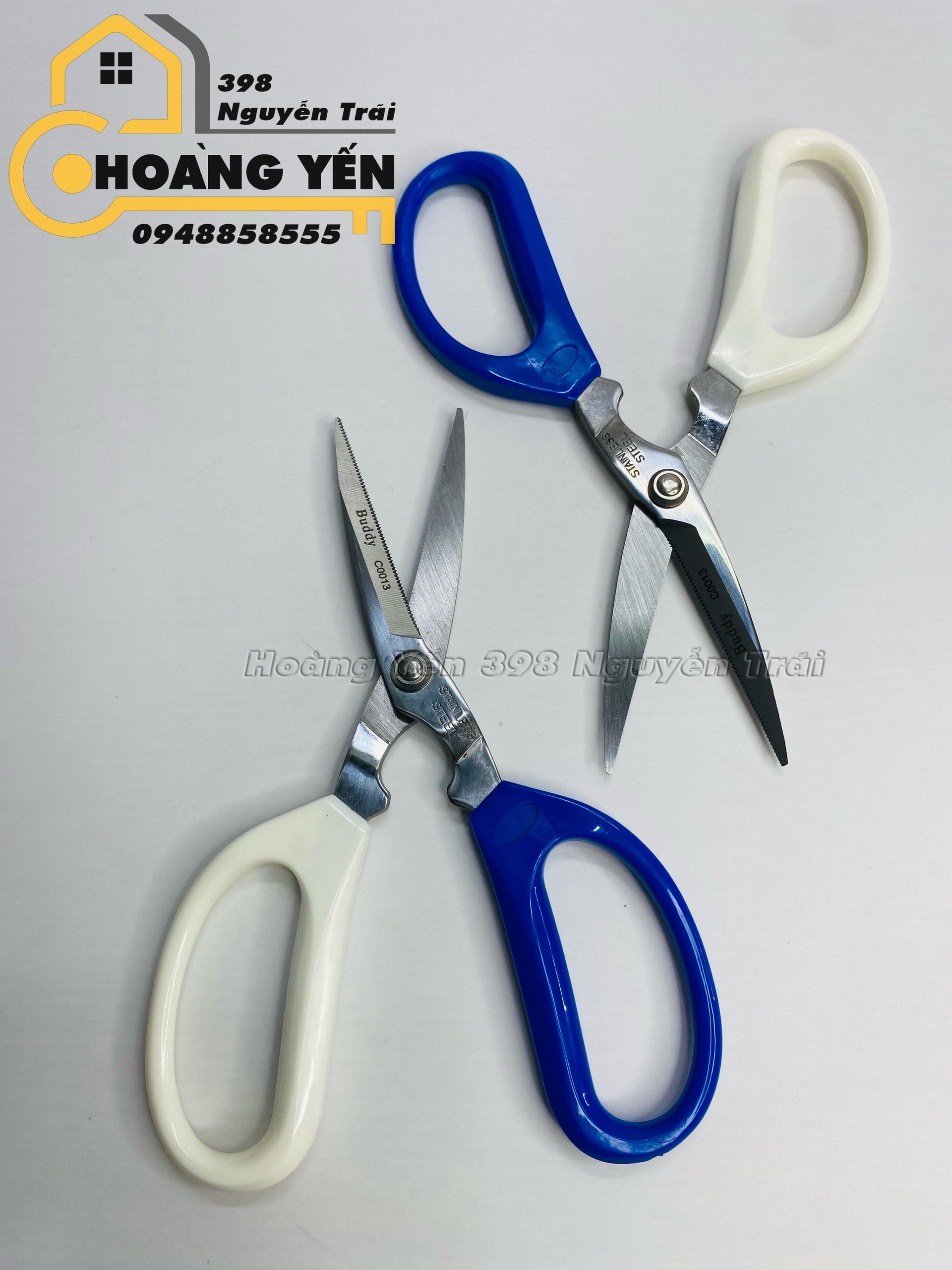 Kéo nhà bếp, kéo cắt gà, thực phẩm siêu khoẻ không gỉ an toàn sức khỏe Buddy C0013
