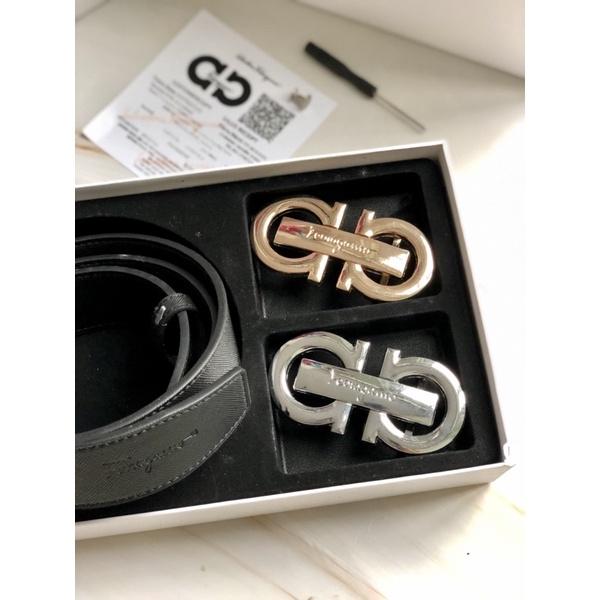 SET BỘ THẮT LƯNG DA NAM CAO CẤP DÂY LƯNG DÂY NỊT 2 MẶT HÌNH ĐẸP SANG TRỌNG