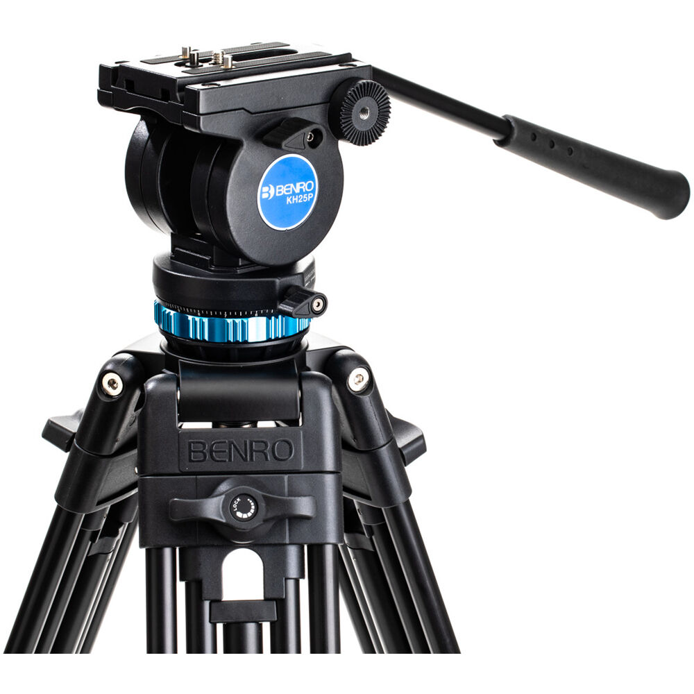 Chân máy quay Benro KH25P Video Tripod Kit - Hàng chính hãng