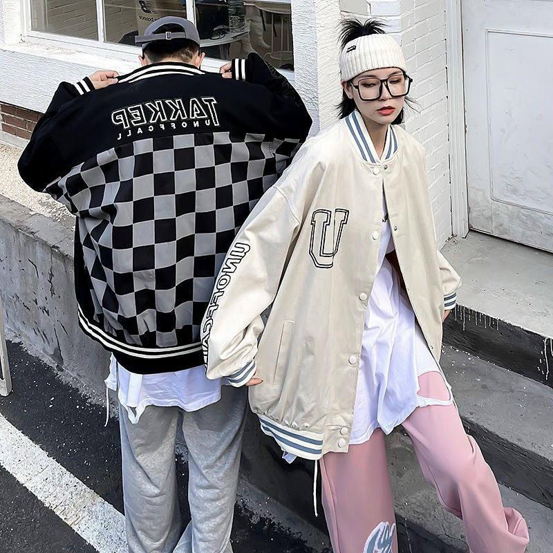 Áo Bomber Jacket Dù 2 Lớp AKKEFP Unisex Nam Nữ (Ảnh Thật/Có sẵn)