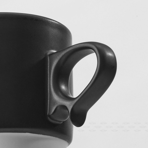 Ly sứ mug Hasami Nhật uống cà phê trà 280ml CAFE DE KONA