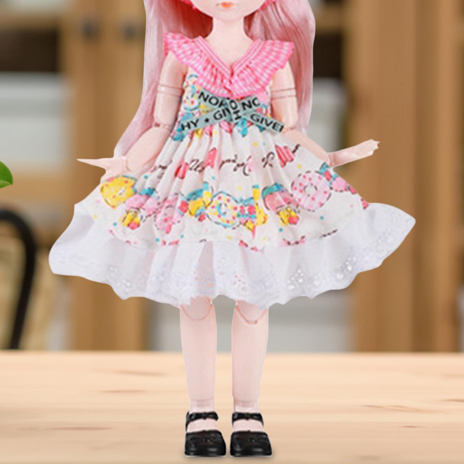 Fashion Doll Clothes Dress Set Daily Wear  Doll Changing Clothes for 30cm Doll for