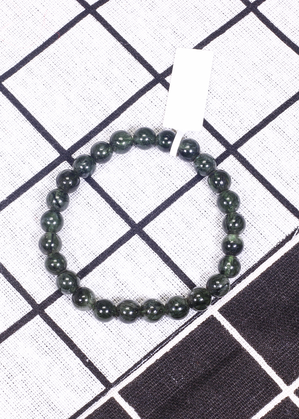 Vòng tay đá thạch anh tóc xanh mệnh hỏa, mộc - Ngọc Quý Gemstones