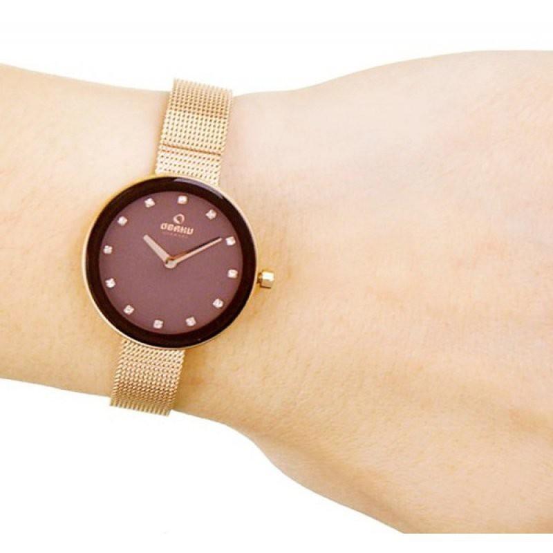 Đồng hồ đeo tay Nữ hiệu Obaku V161LXVNMV