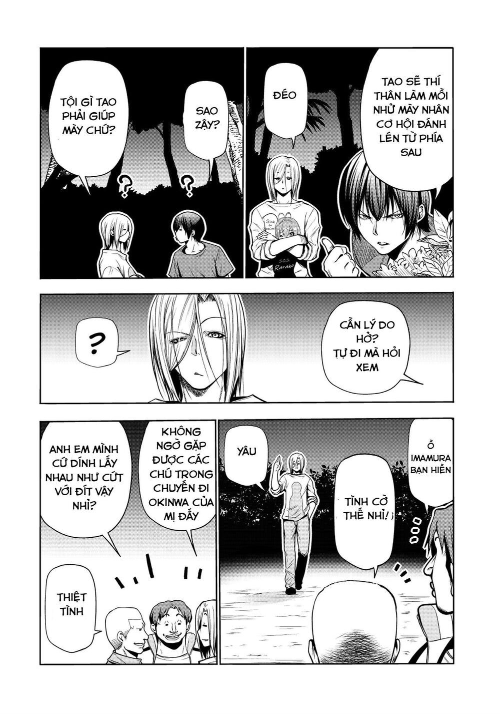 cô gái thích lặn - grand blue chapter 67 16