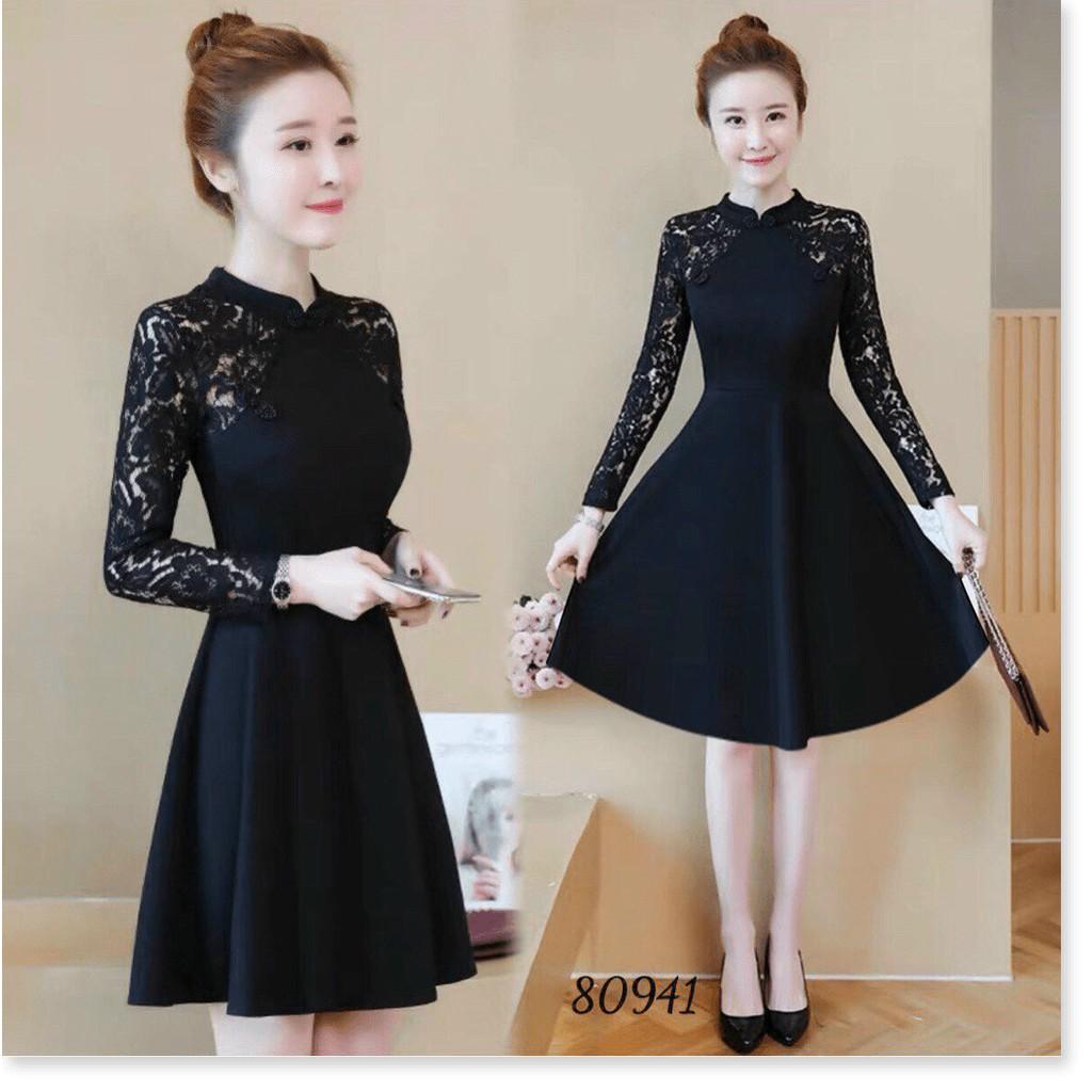 ĐẦM XÒE UMI PHỐI REN NỮ CỰC XINH DÀNH CHO CÁC NÀNG THỜI TRANG 1HITSTORE1