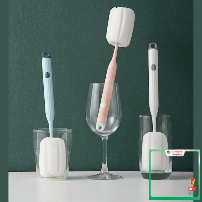 Cây Cọ Rửa Bình Sữa, Ly Cốc Nhựa Cao Cấp Mút Xốp Mềm Mại - MTDDT