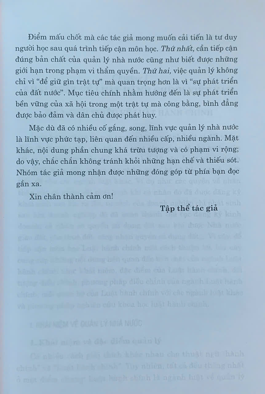 Bộ Giáo trình Luật hành chính Việt Nam (phần 1 và phần 2)