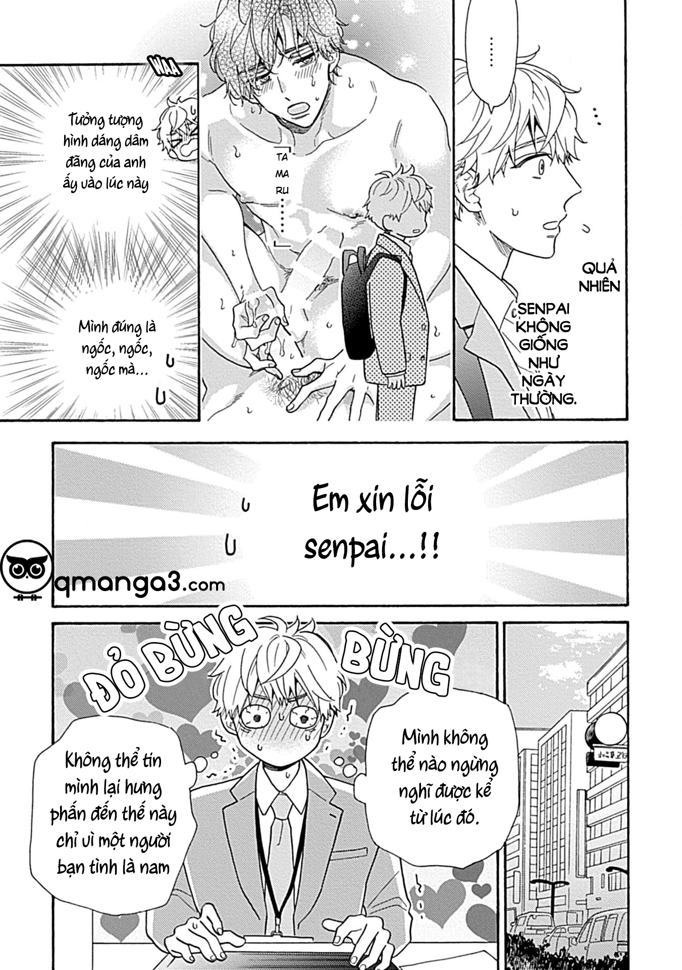nơi may mắn hoàn hảo của shiba senpai chapter 1 14