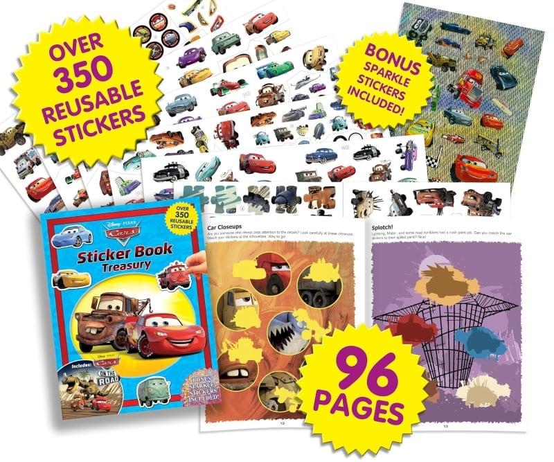 Sách Disney Cars Sticker Book Treasury