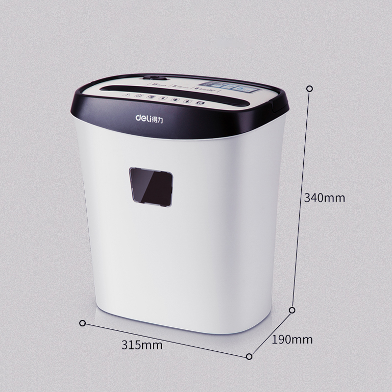 Máy Hủy Tài Liệu, Thẻ, Đĩa CD Cao Cấp Deli Chính Hãng - Phù Hợp Cho Bảo Mật Giấy Tờ Trong Doanh Nghiệp, Văn Phòng, Nhà Trường - Hàng Chính Hãng - 9928