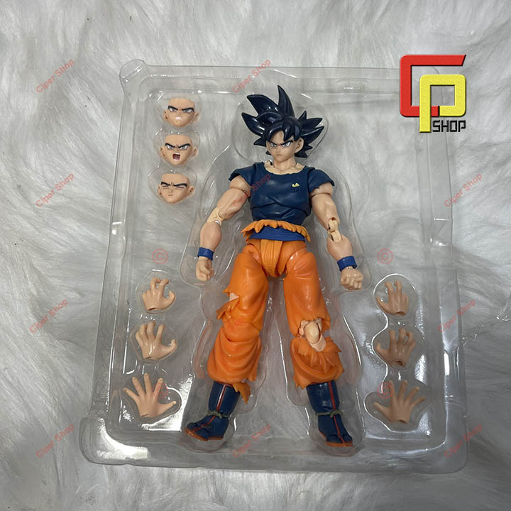 Mô hình Son Goku Ultra Có Khớp - Figure Action Son Goku Ultra Instinct SHF