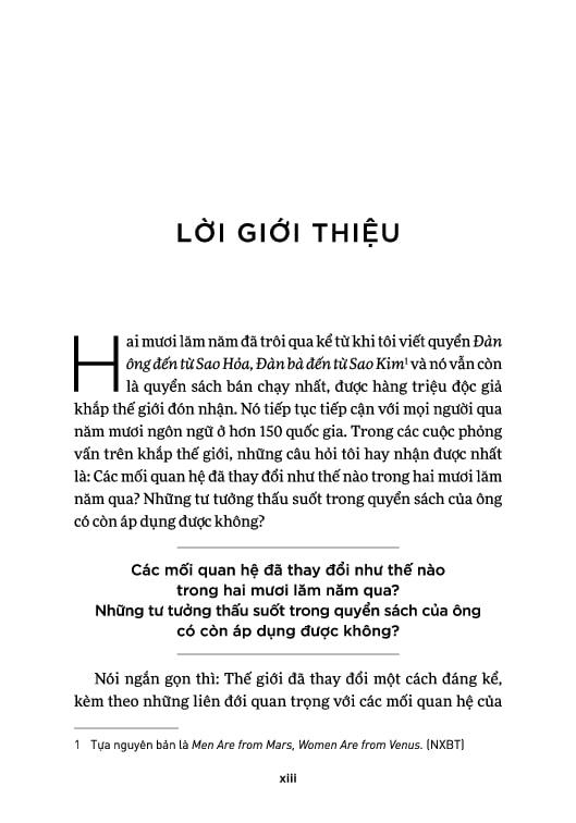 Vượt Qua Chuyện Sao Hỏa, Sao Kim - Kỹ Năng Gìn Giữ Và Phát Triển Cuộc Sống Lứa Đôi Trong Thế Giới Phức Tạp Ngày Nay