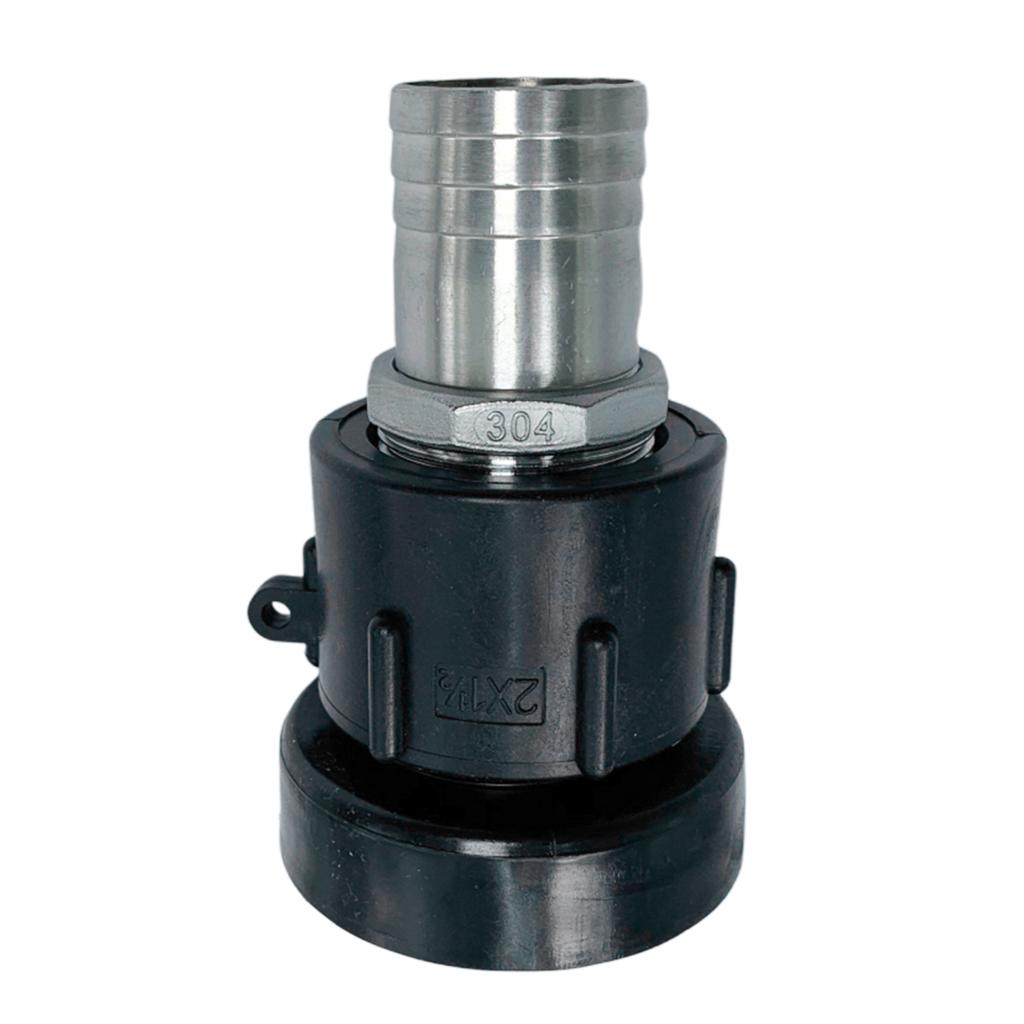 IBC Tank Adapter 3" To Stainless Steel Garden Hose Valve Fittings Parts