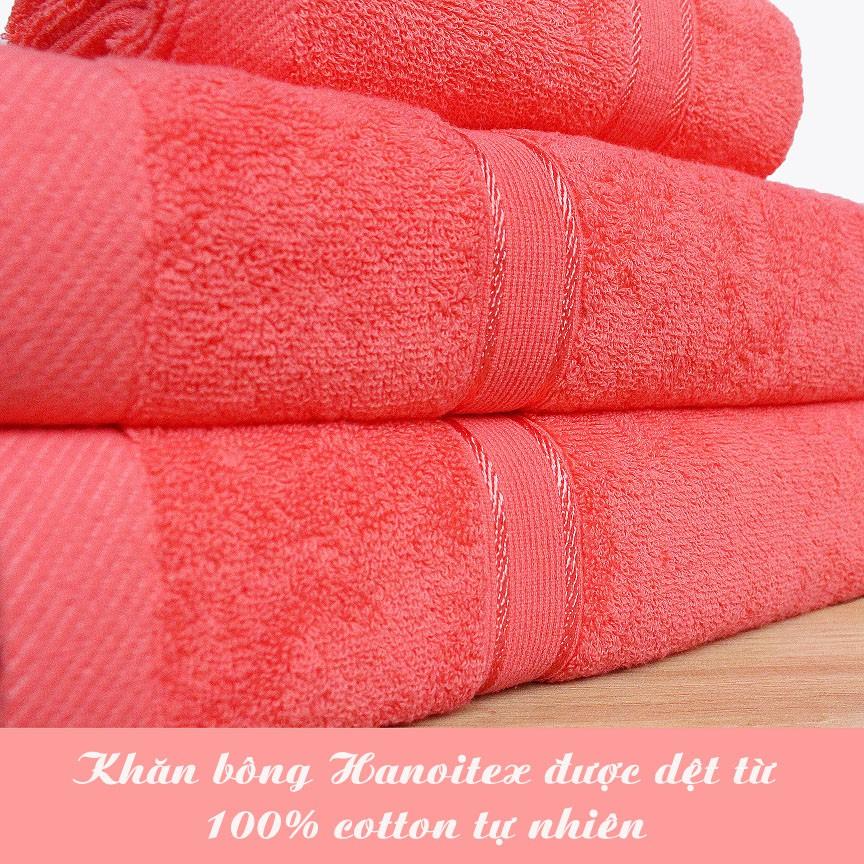 Khăn tắm cao cấp Tinh Dầu Xanh 100% cotton Combo 3 chiếc dày dặn mềm mại thấm hút cực tốt