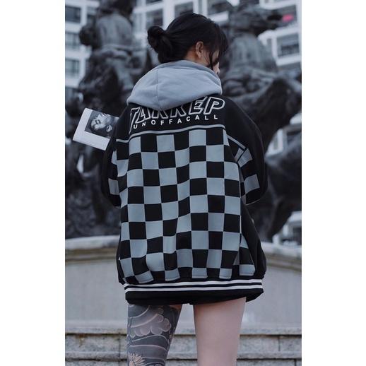 áo bomber caro ullzang unisex ảnh thật (nam nữ mặc đều được)