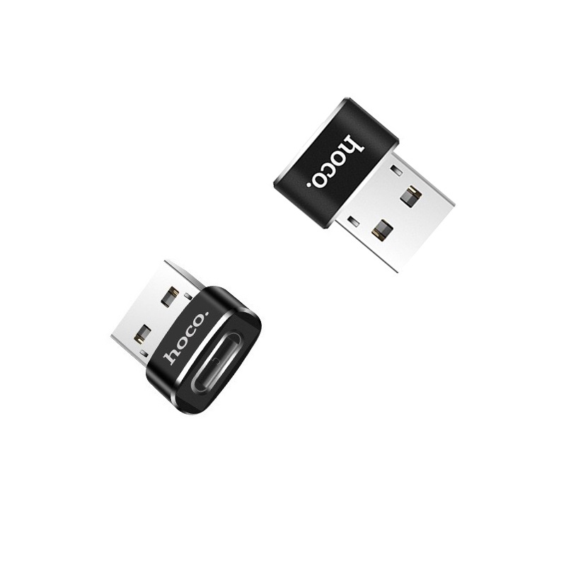 Đầu chuyển đổi USB sang Type-C cao cấp với vỏ hợp kim nhôm - Hàng chính hãng