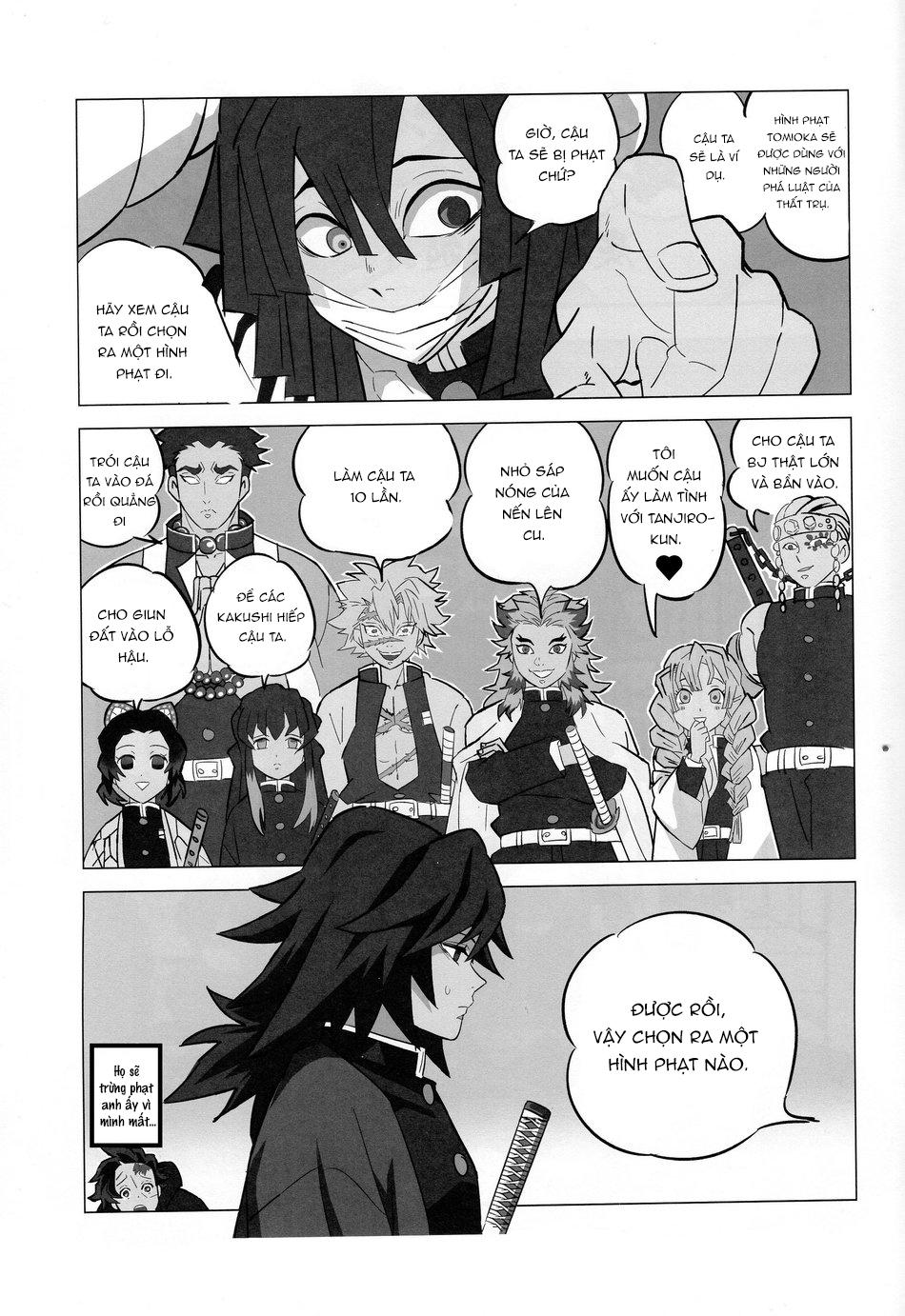 tổng hợp các doujinshi chapter 9 2