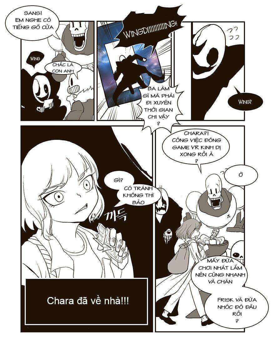 undertale: chúng ta là một gia đình chapter 1 3
