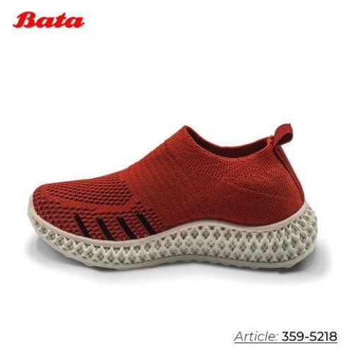 Giày sneaker trẻ em Thương hiệu Bata màu đỏ 359-5218