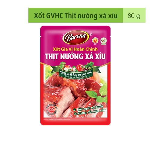 Combo 1 Thùng Xốt Gia Vị Hoàn Chỉnh Barona - Thịt Nướng Xá Xíu