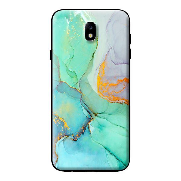 Ốp in cho Samsung Galaxy J7 Pro Đá Xanh Ngọc - Hàng chính hãng