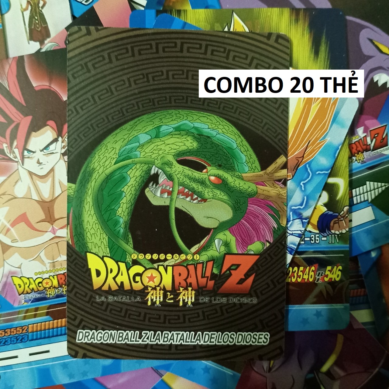 1459 Card Game Dragon Ball Super Combo 20 thẻ 7 viên ngọc rồng loại tốt kam kết không trùng