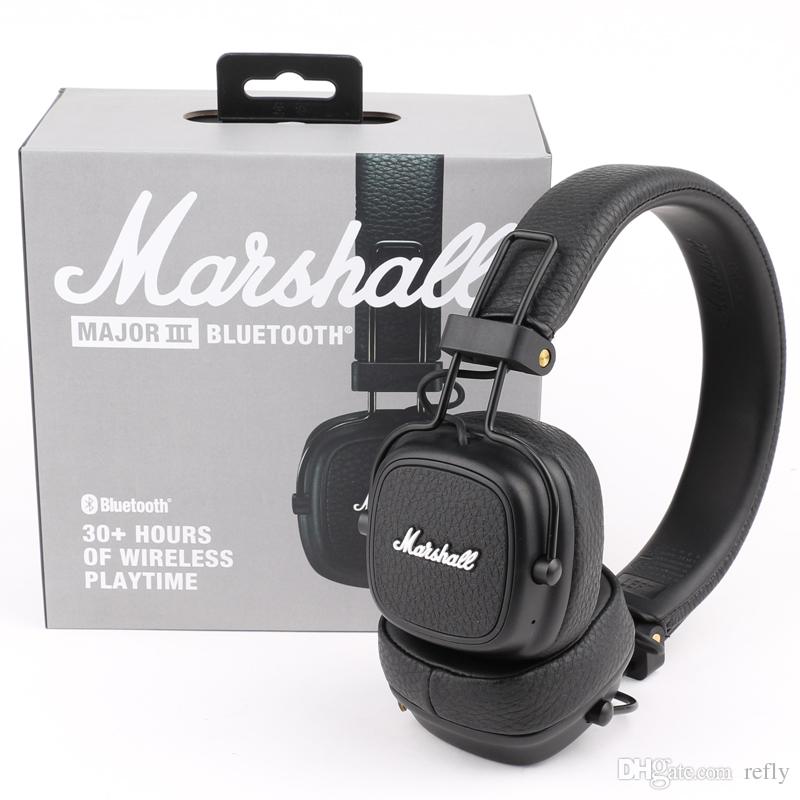 Marshall Major III Đen Chính Hãng Tai Nghe Bluetooth