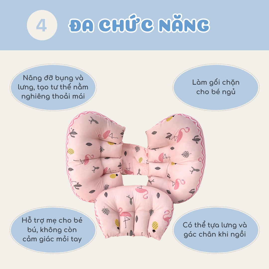 [GIẢM ĐAU LƯNG] Gối Bầu Cánh Tiên Cao Cấp Mẫu Đa Dạng Chỉnh Được Khoảng Cách Siêu Tiện 213