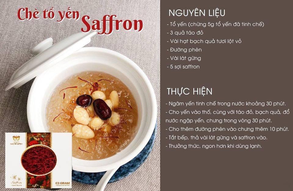 Combo 3 Lọ Nhụy hoa nghệ tây Tashrifat Saffron Premium loại Negin sợi to