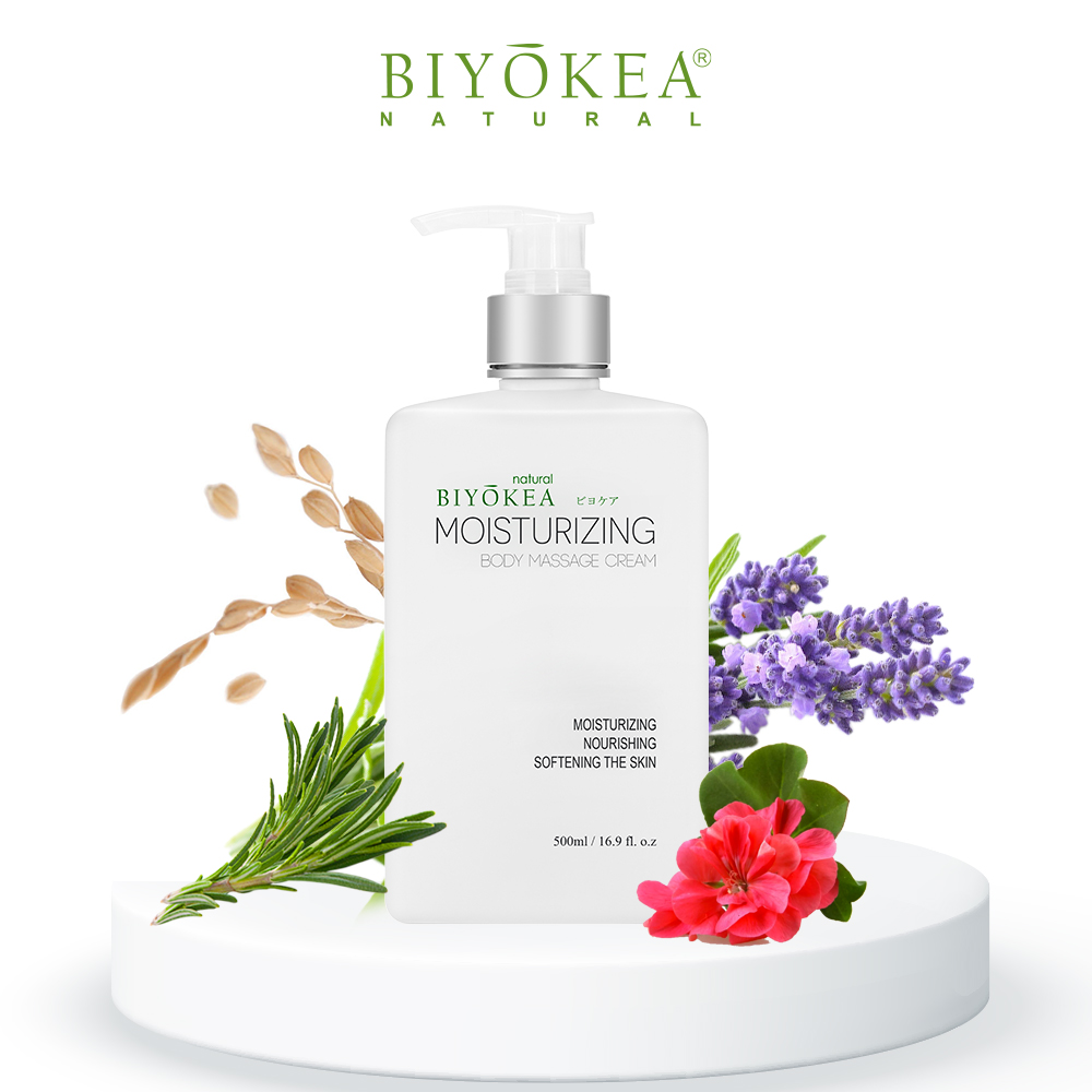 Kem massage Body - Dưỡng Ẩm Da BIYOKEA 500ml