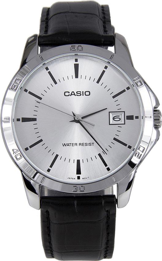 Đồng Hồ Nam Dây Da Casio MTP-V004L-7AUDF (30.2mm) - Đen