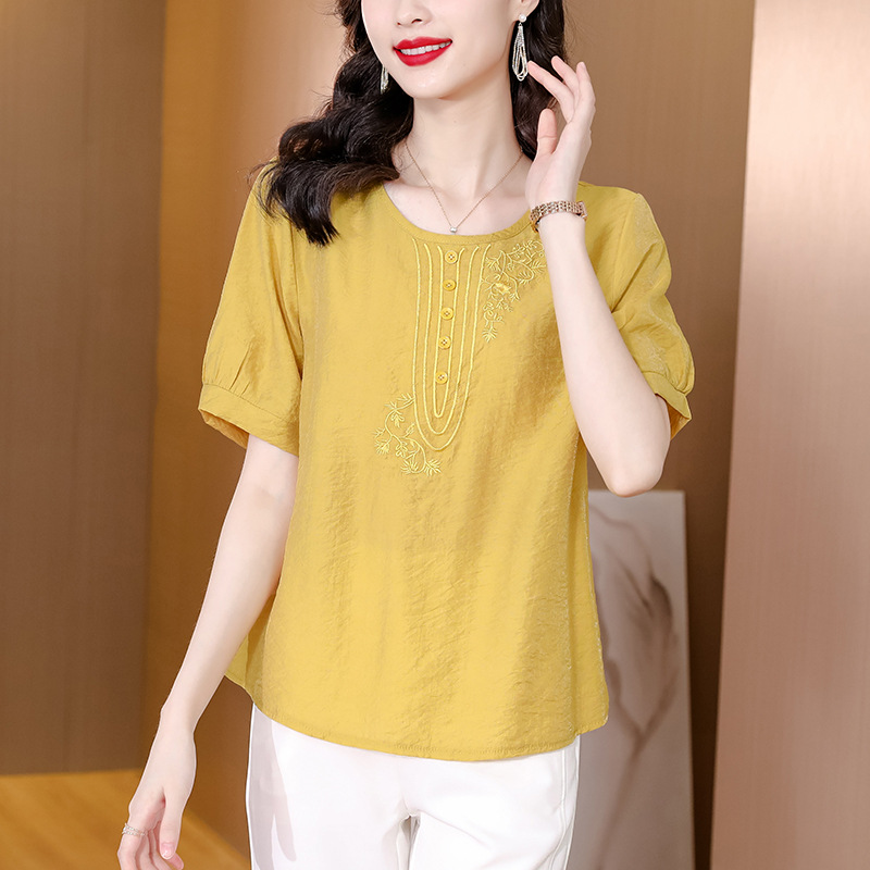 Áo Sơ Mi Thun Tay Ngắn Mùa Hè SM48 - Hàng Quảng Châu Cao Cấp