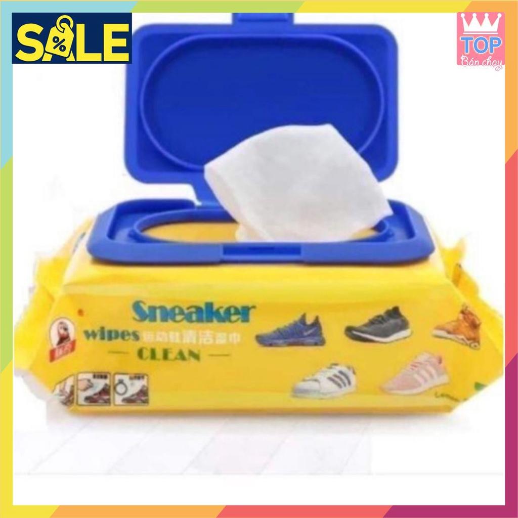 Khăn Giấy Ướt Lau Giày Sneaker Wipes Clean thần thánh(gói 30 miếng)