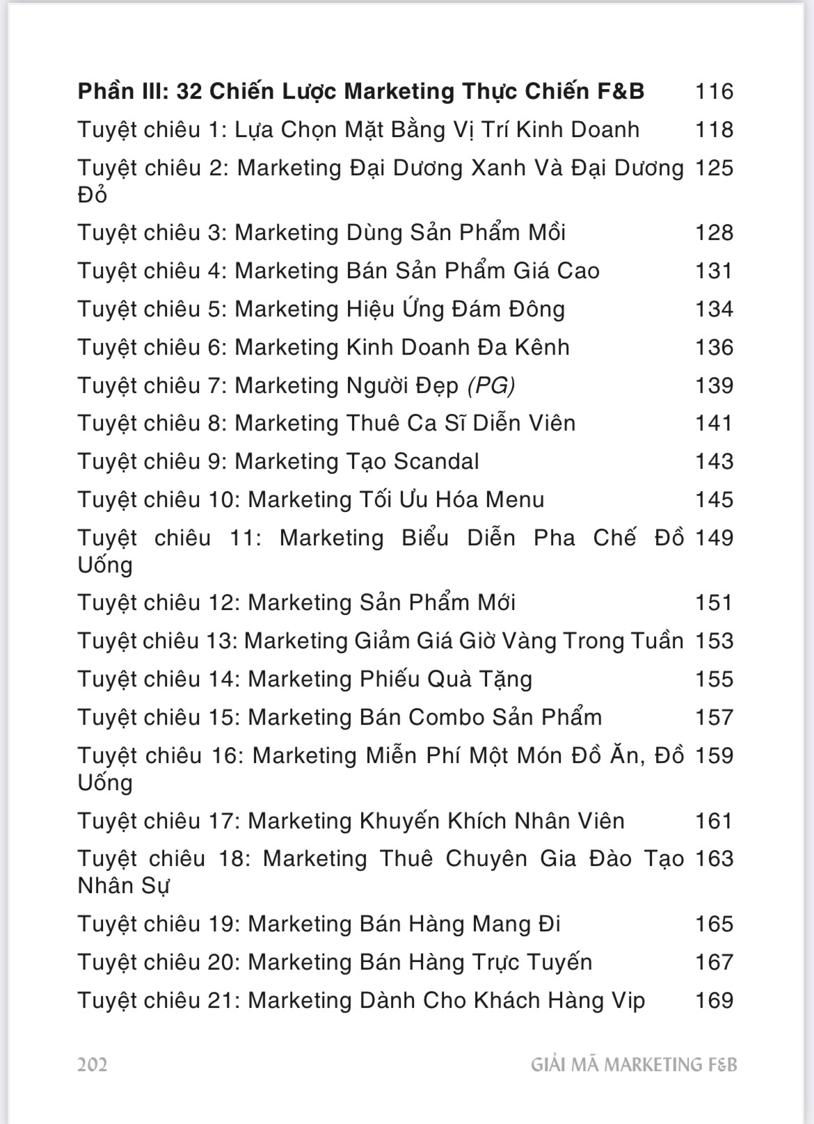 SÁCH GIẢI MÃ MARKETING THỰC CHIẾN F&amp;B-32 TUYỆT CHIÊU MARKETING QUÁN CÀ PHÊ, QUÁN ĂN, NHÀ HÀNG
