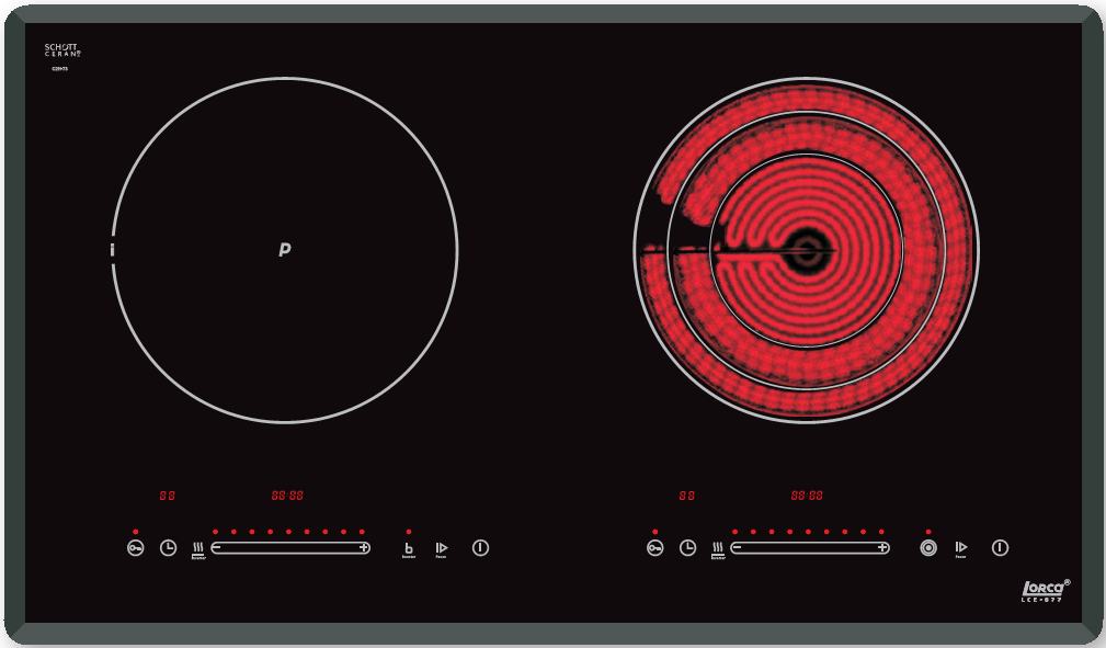 Bếp điện từ Lorca LCE 877 - Hàng Chính Hãng