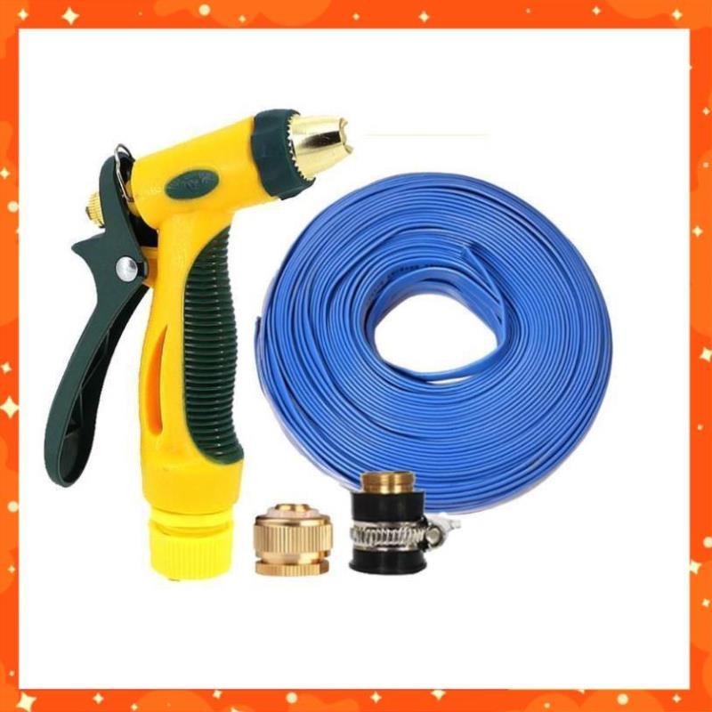 Bộ dây vòi xịt nước rửa xe, tưới cây tăng áp 3 lần,loại 3-5M 206317
