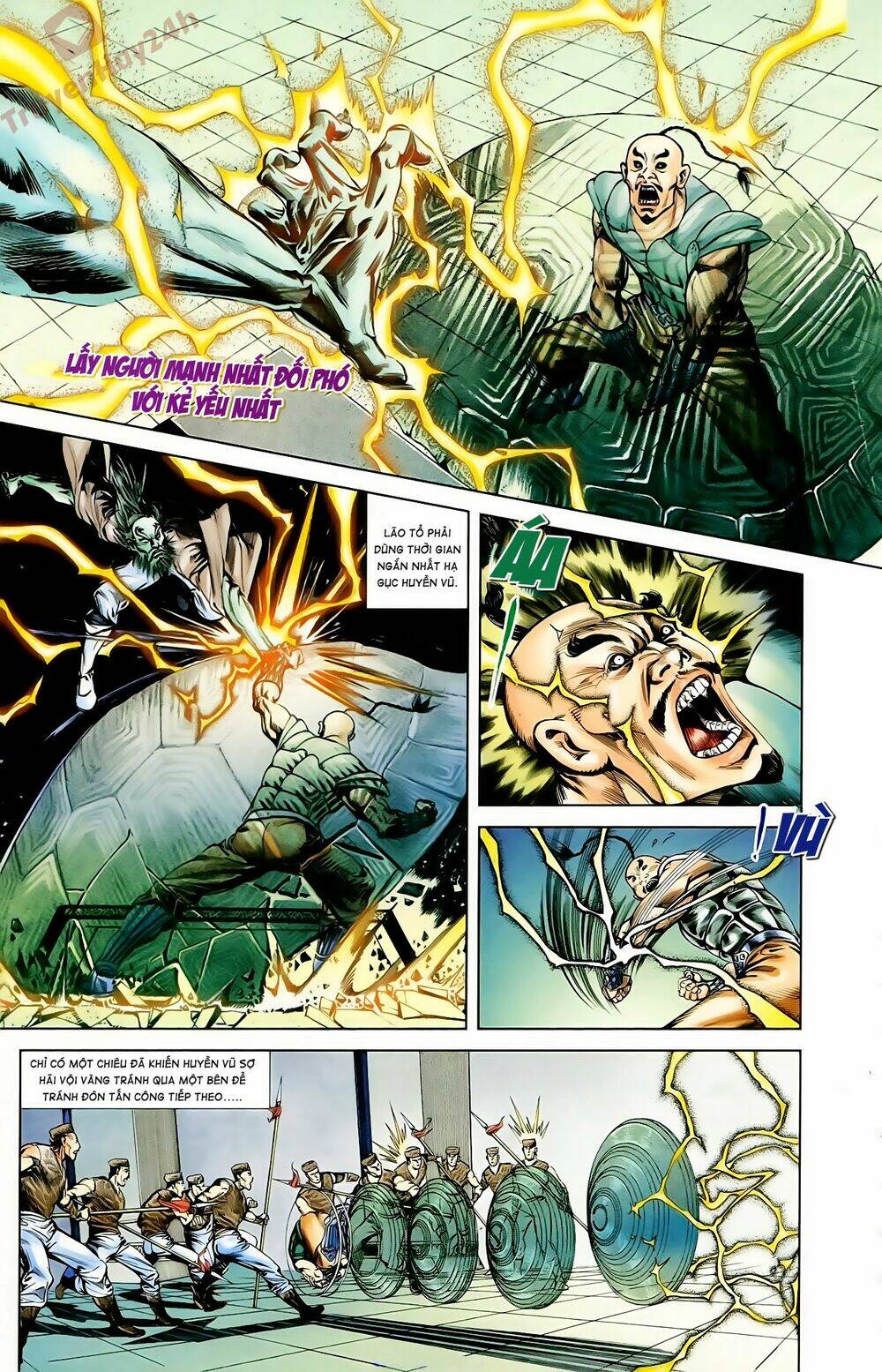 thiên tử truyền kỳ 1 - cơ phát khai chu bản chapter 60 13